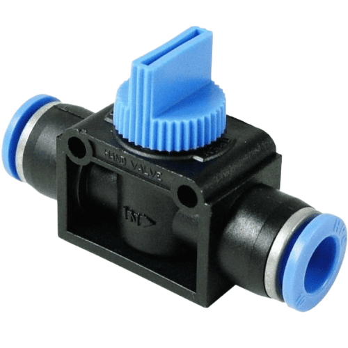 Фитинг с краном 10х10мм