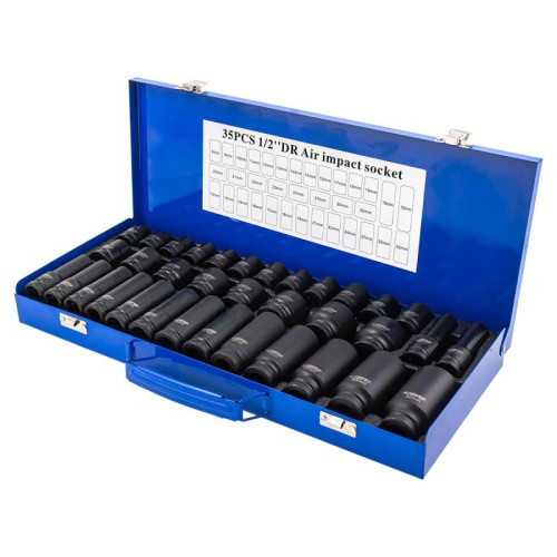 Набор головок ударных 35пр. 1/2"