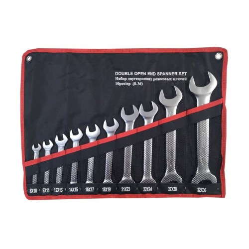 Набор рожковых ключей 10пр